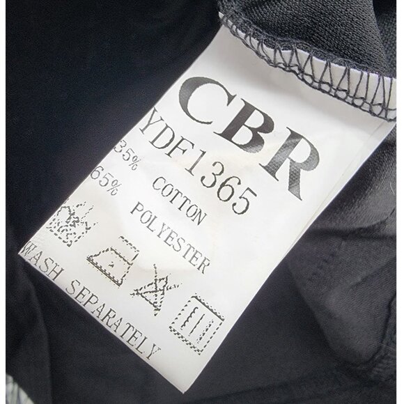 CBR Long‎ Sleeved Ruffle Dress Small Black - Picture 6 of 7